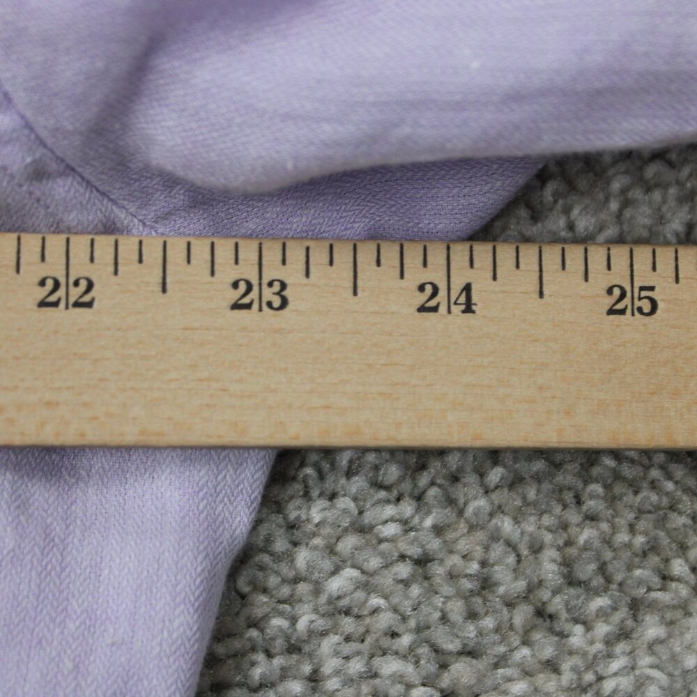 Bonobos‎ Shirt Mens Large Pink Slim Fit Linen/Cotton Long Sleeve Cutaway Collar - Picture 12 of 14